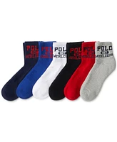 Polo Ralph Lauren Men's 6-Pk. Athletic Club 1967 Quarter Socks