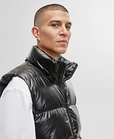 Mode of One Men's Solid Puffer Vest, Created for Macy's