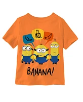 Minions Toddler Boys Short Sleeve Graphic T-shirt