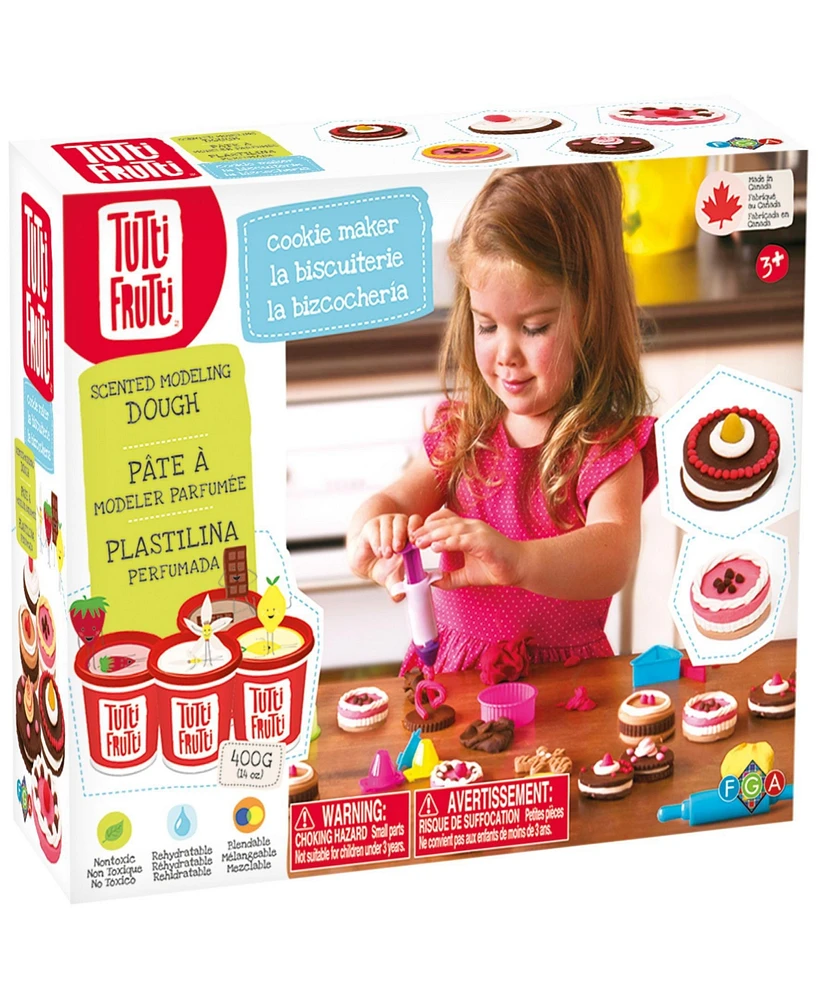 Family Games AmericaTutti Frutti Cookie Maker Dough Kit