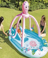 Intex Friendly Octopus Inflatable Play Center Water Slide