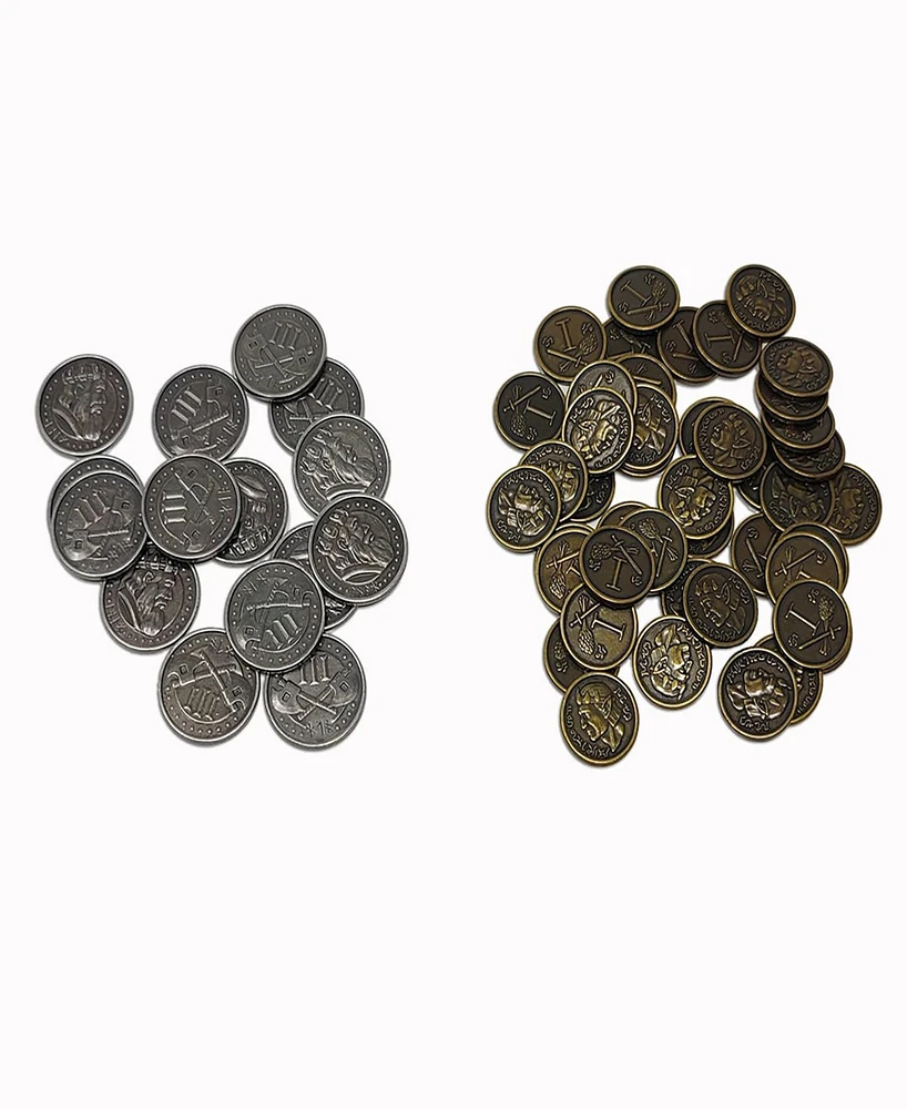 Thunderworks Games Roll Player Metal Coins Game Accessory