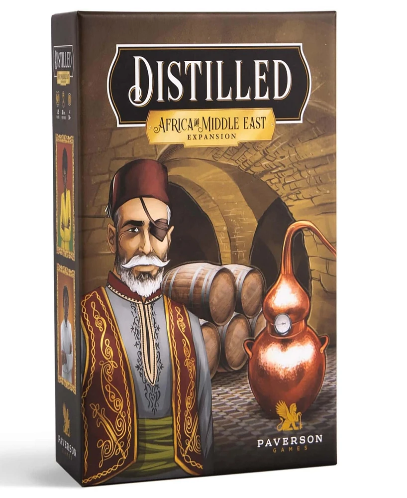 Paverson Games Distilled Africa Middle East Expansion Card Game