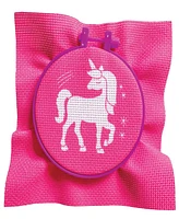 Cra-z-Art Shimmer N' Sparkle Unicorn Embroidery Kit