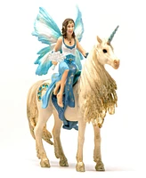 Schleich Bayala Eyela Riding On Golden Unicorn Playset