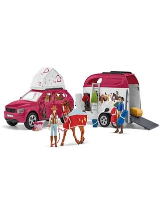 Schleich Horse Club Horse Adventures With Car Trailer Playset