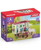 Schleich Horse Club Caravan For Secret Club Meetings Playset