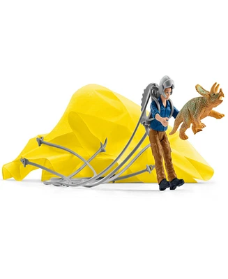 Schleich Dinosaurs Parachute Rescue Figurine Playset