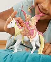 Schleich Bayala Fairy Feya With Pegasus Unicorn Playset