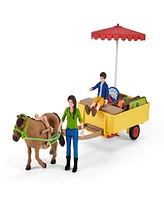 Schleich Farm World Sunny Day Mobile Farm Stand Playset