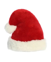 Aurora Mini Topper Santa Hat Palm Pals Festive Plush Toy Red 5"