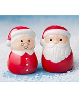 Holiday Lane Mr. & Mrs. Claus Salt and Pepper Shakers