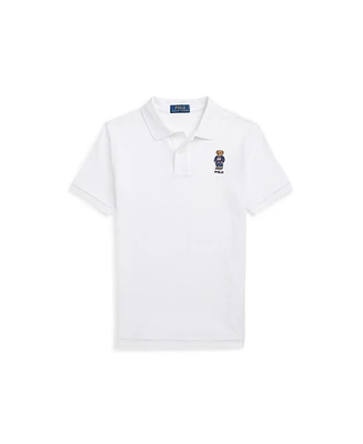 Polo Ralph Lauren Big Boys Bear Cotton Mesh Shirt