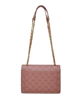 Bebe Serena Monogram Shoulder Bag