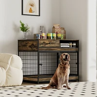 Streamdale Furniture Elegant Indoor Dog Kennel Beauty, Comfort, and Convenience for Your Furry Friend