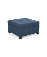 Streamdale Furniture Chic Storage Ottoman Elevate Your Home with Style and Functionality