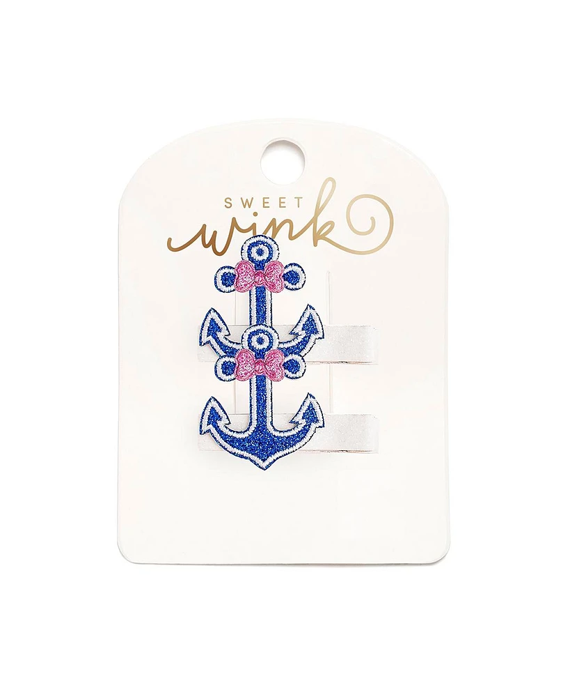 Sweet Wink Girls Anchor Clip Set