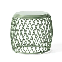 Stylish Lattice Accent Table for Indoor Decor and Parties
