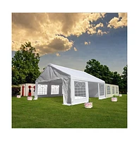 Spacious, Durable Party Tent with Reinforced Steel Frame and Waterproof Cover