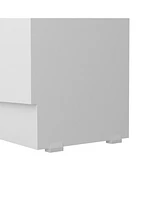 Storage Cabinet Pipestone, Double Door, White Finish