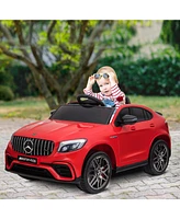 Simplie Fun Licensed Mercedes-Benz GLC63S Coupe Ride-On Car with Remote Control
