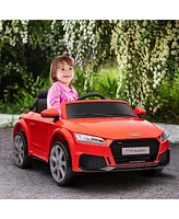 Streamdale Furniture Officially Licensed Audi Tt Rs Electric Kid's Car with Remote Control