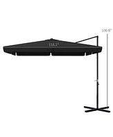 Versatile Offset Umbrella for Outdoor Relaxation and Shade