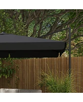 Streamdale Furniture Versatile Offset Umbrella for Outdoor Relaxation and Shade