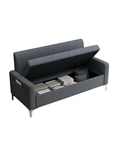 Streamdale Furniture Sturdy and Cozy Sofa Comfortable Lounge with 57.1x24.4x30H Dimensions