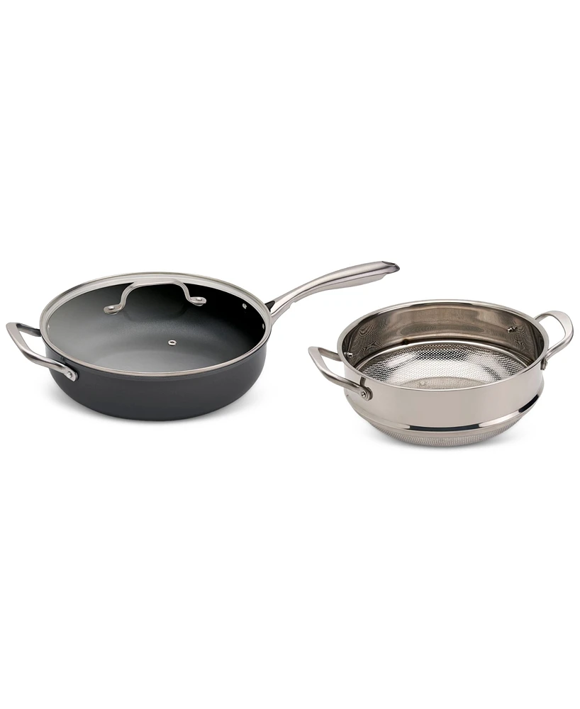 Denmark Tools for Cooks 3-Pc. Aluminum Favorite Saute Steamer Pan