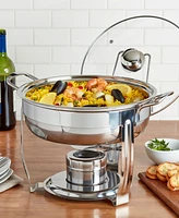 Celebrations by Denmark 4-Qt. Stainless Steel Round Chafing Dish