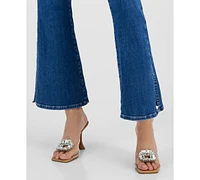 I.n.c. International Concepts Petite High-Rise Flare Jeans, Created for Macy's