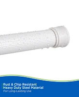 Kenney No Tools Spring Tension Utility Rod, 42-72"