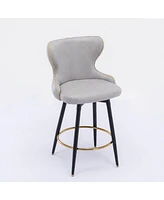 Simplie Fun Modern 25" Swivel Bar Chairs