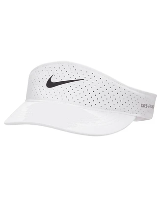 Nike Men's and Women's White Ace Performance Visor