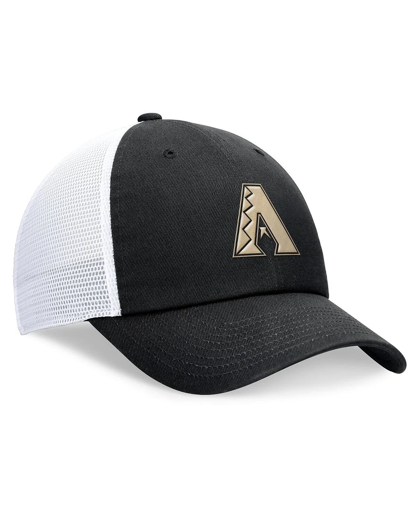 Nike Men's Black Arizona Diamondbacks City Connect Club Trucker Adjustable Hat