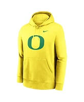 Nike Men's Oregon Ducks Primetime Evergreen Club Fleece Pullover Hoodie