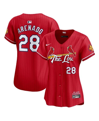 Nike Women's Nolan Arenado Red St. Louis Cardinals 2024 City Connect Limited Player Jersey