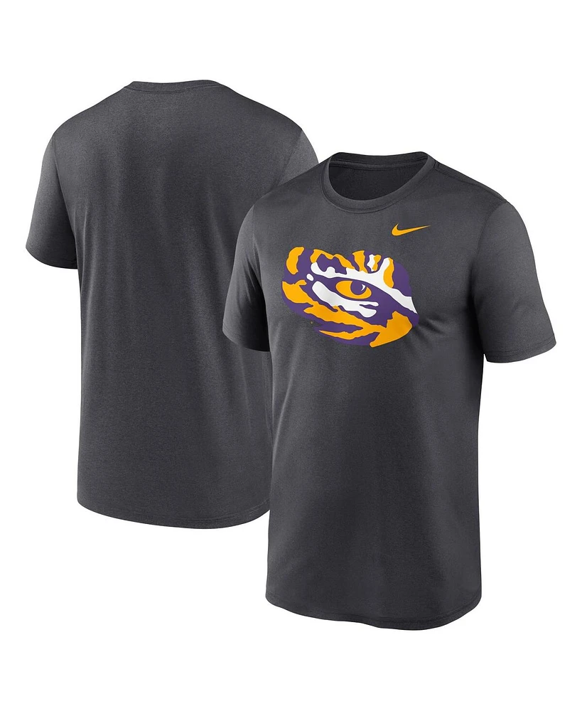 Nike Men's Anthracite Lsu Tigers Primetime Legend Alternate Logo T-Shirt