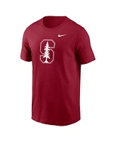 Nike Men's Cardinal Stanford Primetime Evergreen Logo T-Shirt