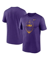 Nike Men's Purple Lsu Tigers Primetime Legend Icon Performance T-Shirt