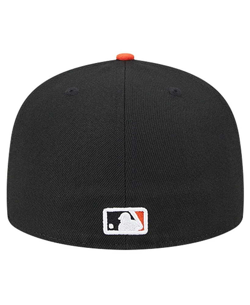 New Era Men's Black San Francisco Giants 2024 Pride on Field 59FIFTY Fitted Hat