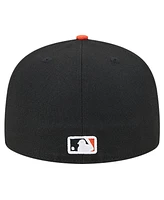 New Era Men's Black San Francisco Giants 2024 Pride on Field 59FIFTY Fitted Hat