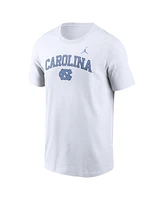 Jordan Men's White North Carolina Tar Heels Blitz 2-Hit T-Shirt