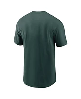 Nike Men's Green Michigan State Spartans Basketball T-Shirt