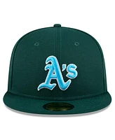 New Era Men's Green Oakland Athletics 2024 Father's Day 59FIFTY Fitted Hat