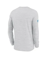 Nike Men's White Detroit Lions 2024 Sideline Velocity Performance Long Sleeve T-Shirt