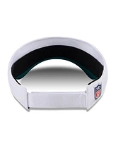 New Era Men's White/Midnight Green Philadelphia Eagles 2024 Nfl Training Camp Adjustable Visor