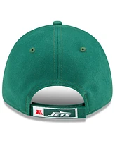 New Era Men's and Women's Green New York Jets League 9FORTY Adjustable Hat