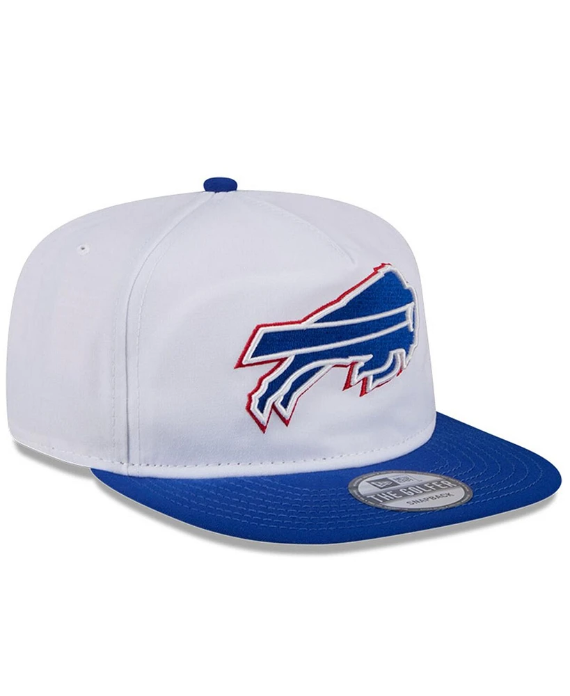 New Era Men's White/Royal Buffalo Bills 2024 Nfl Training Camp Golfer Snapback Hat